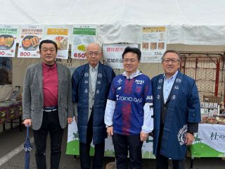 白老町との交流の様子