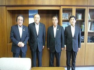 竹田市議会との交流の様子1