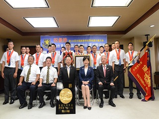 赤間次彦議長、仙台育英学園高等学校公式野球部、郡和子市長
