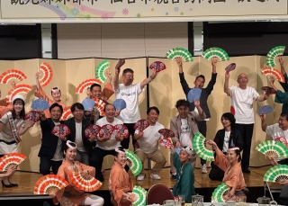 徳島市議会との交流の様子