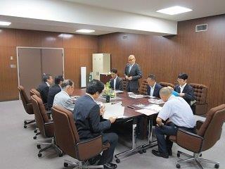 徳島市議会との交流の様子2